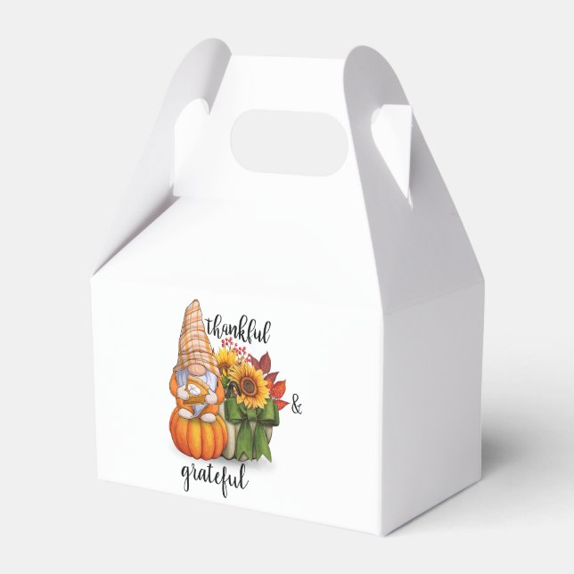 Caixa de favor agradecida e grata (Frente)