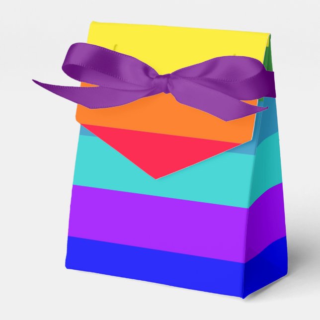 Caixa de favor Bold Rainbow Stribow (Frente)