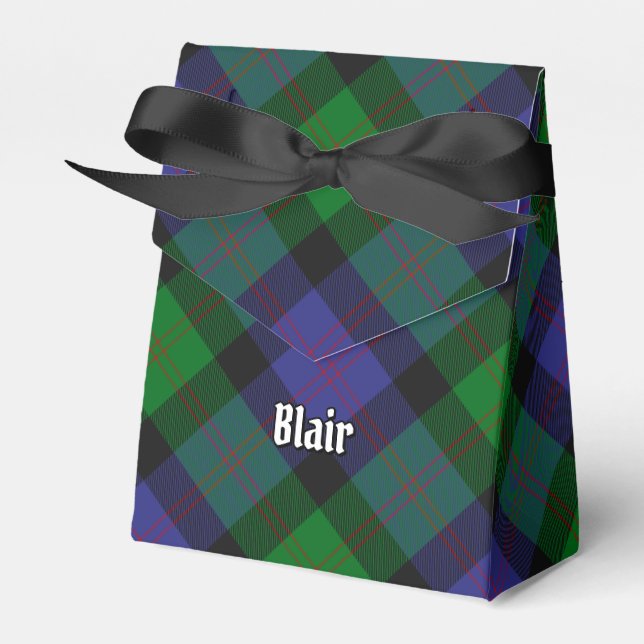 Caixa de Favor Clan Blair Tartan (Frente)
