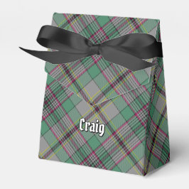 Caixa de Favor Clan Craig Tartan