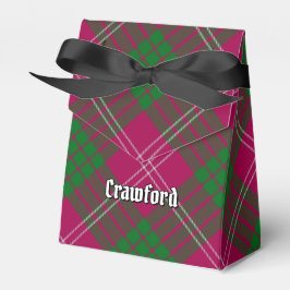 Caixa de Favor Clan Crawford Tartan