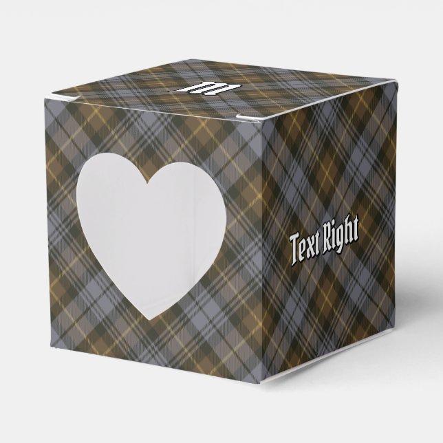 Caixa de Favor Clan Gordon Weathered Tartan (Frente)