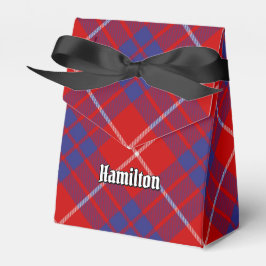 Caixa de Favor Clan Hamilton Red Tartan