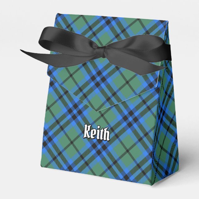 Caixa de Favor Clan Keith Tartan (Frente)
