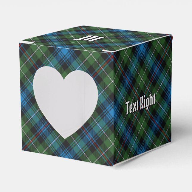 Caixa de Favor Clan MacKenzie Tartan (Frente)