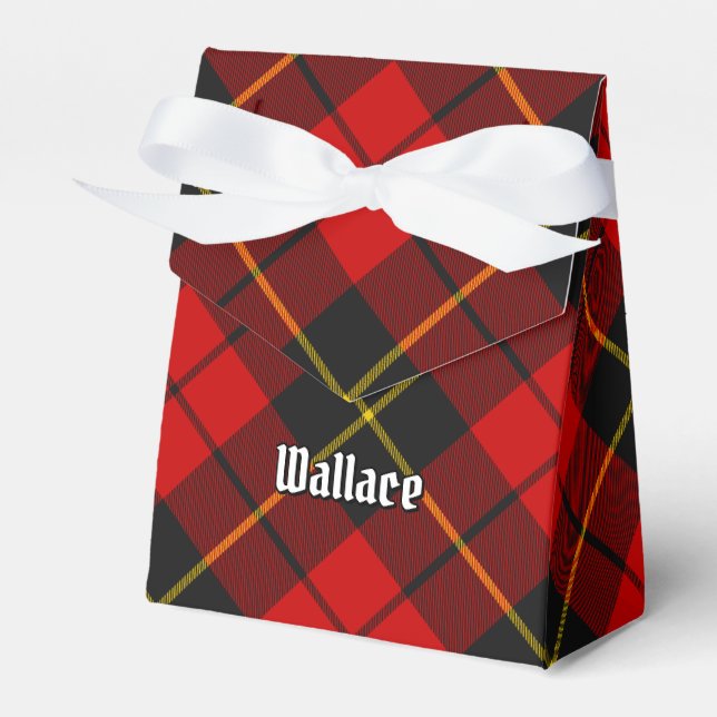 Caixa de Favor Clan Wallace Tartan (Frente)