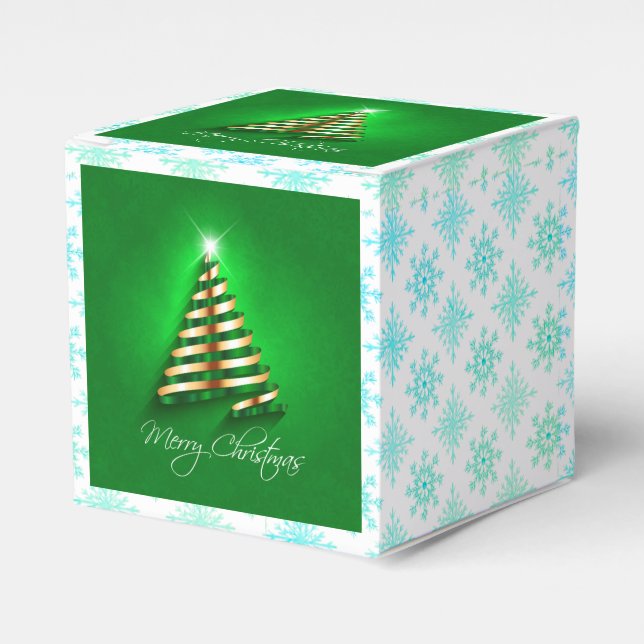 Caixa de Favor Clássico de Natal Exquisito (Frente)