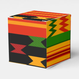 Caixa de Favor Colorida do Kente
