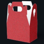 Caixa de Favor com Gable Vermelho Tomate Divertida<br><div class="desc">Faça uma declaração com a Caixa de Favor Gable Vermelha Tomate Dividida Lateralmente, onde a textura e a cor em negrito colidem. Criada a partir de papel cartão pesado certificado FSC, essa caixa de favor que se dobra plana é montada em segundos em uma caixa com alça gable de 10...</div>