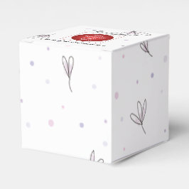 Caixa de Favor com Logotipo Comercial Promocional