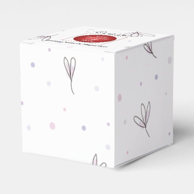 Caixa de Favor com Logotipo Comercial Promocional (Frente)