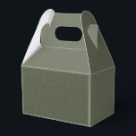 Caixa de Favor com Painel Verde Musgo com Frente T<br><div class="desc">Traga a elegância natural e a textura moderna juntas com esta Caixa de Favor em Musgo Verde, apresentando um painel frontal salpicado. Projetada para causar um impacto refinado em qualquer evento, esta caixa versátil é ideal para grandes reuniões, desde promoções corporativas até eventos escolares e festividades religiosas. Sua paleta de...</div>