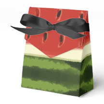 Caixa de Favor da Aquarela Vermelha Brilhante Mela