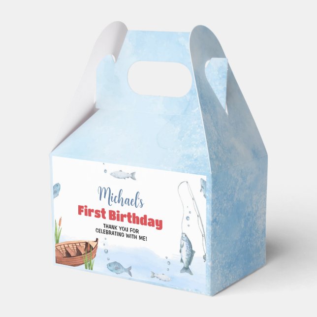 Caixa de Favor da Festa de aniversário de Pesca (Frente)