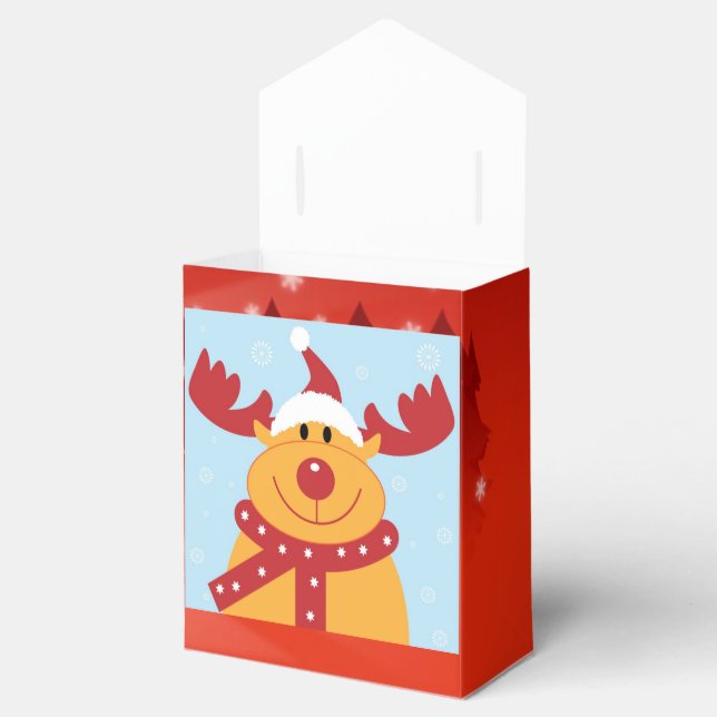 Caixa de Favor da Reindeer de Natal (Aberto)