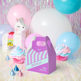 Caixa de Favor das Bandas Cinzentas Rosa-Teal Mode