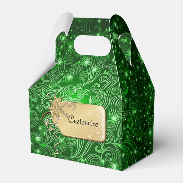 Caixa de Favor das Estrelas e Suavimentos Verde Ce (Frente)