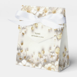 Caixa de Favor das Folhas Douradas Florais de Ivor