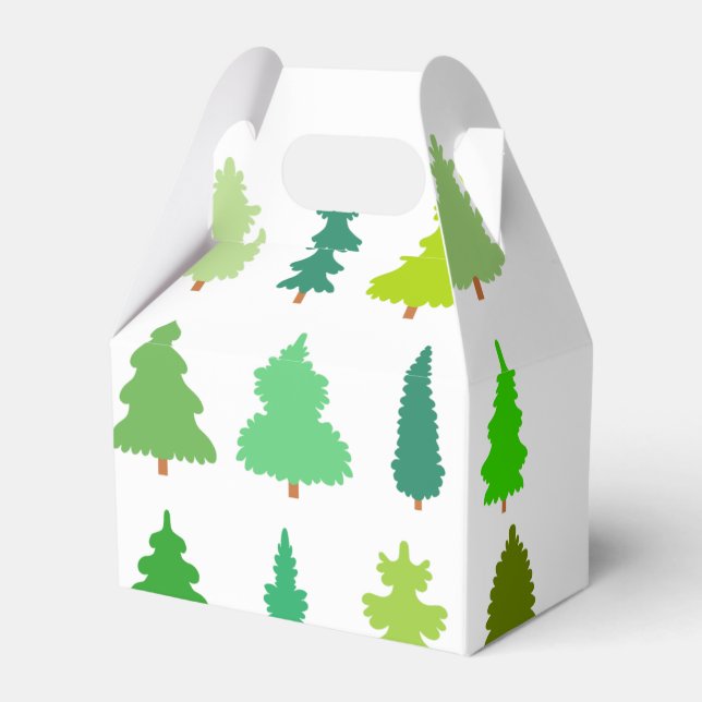 Caixa de Favor de Árvores de Natal (Frente)