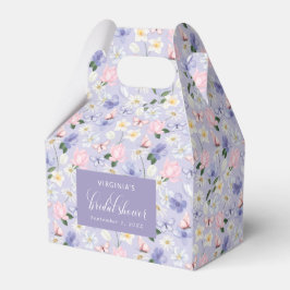 Caixa de Favor de Borboleta Roxa