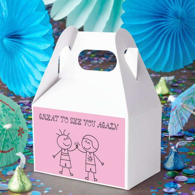 caixa de favor de festa de aniversário feliz soco  (Festa)