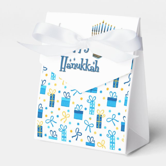 Caixa de Favor de Hanukkah Feliz (Frente)