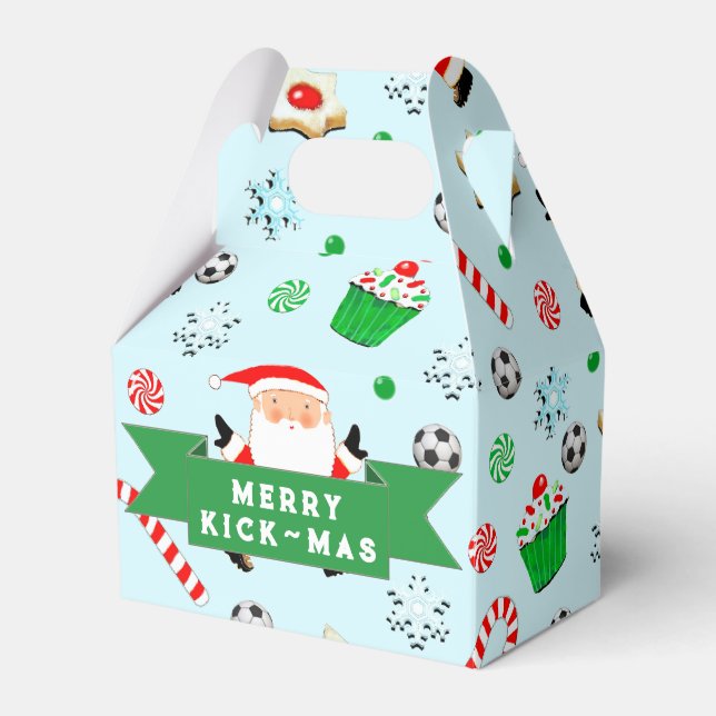 Caixa de Favor de Natal de Futebol (Frente)