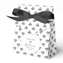 Caixa de Favor de Noivado Black Diamond
