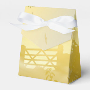 Caixa De Favor De Papel Tent Fazenda Sunny Morning