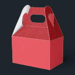 Caixa de Favor de Ruído Vermelho de Tomate Persona<br><div class="desc">Destaque-se com nossa Caixa de Favor de Ruído Vermelho Tomate Personalizada – uma reviravolta vibrante na embalagem de festa clássica que chama a atenção antes mesmo do início da diversão. Encharcada em uma ousada tonalidade vermelha tomate e revestida com um efeito de ruído sutil, essa caixa de favor premium causa...</div>