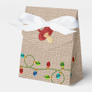 Caixa De Favor De Tenda De Queimaduras De Natal