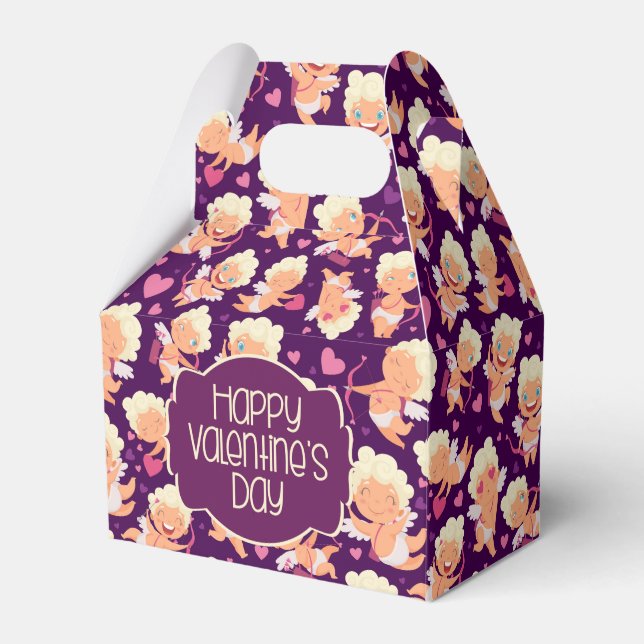 Caixa de Favor do Amor Cupido namorados (Frente)