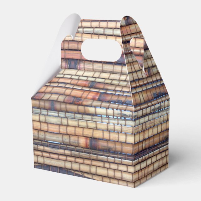 Caixa de Favor do Bambu Natural (Frente)