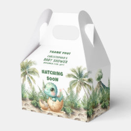 Caixa de Favor do Bebê Dinossauro Bonito e Bonito
