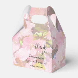 Caixa de Favor do Casamento das Caranguejos Rosa