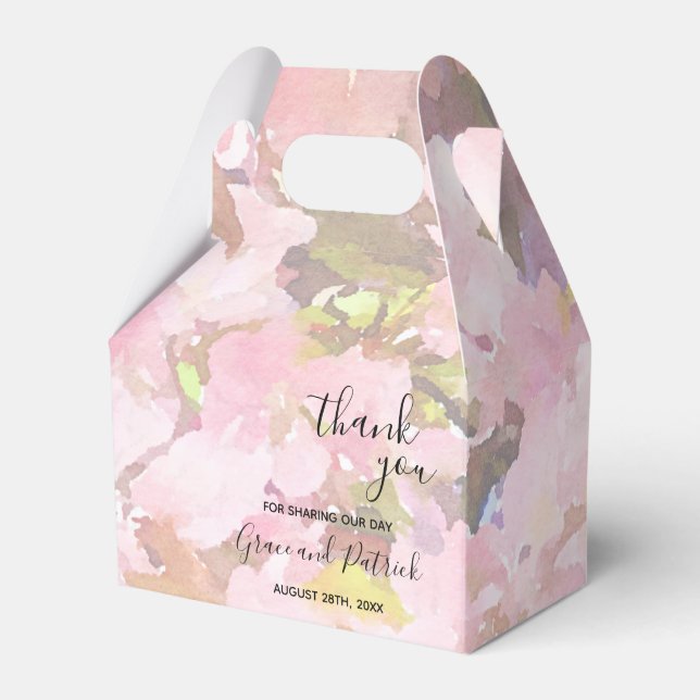 Caixa de Favor do Casamento das Caranguejos Rosa (Frente)