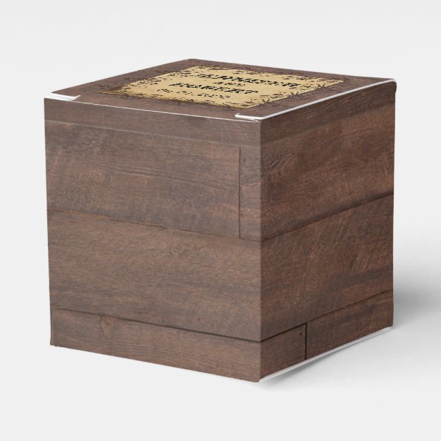 Caixa de Favor do Casamento de Bela Madeira do Paí (Frente)