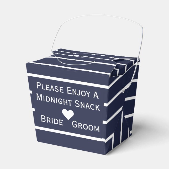 Caixa de Favor do Casamento do Snack Midnight (Frente)