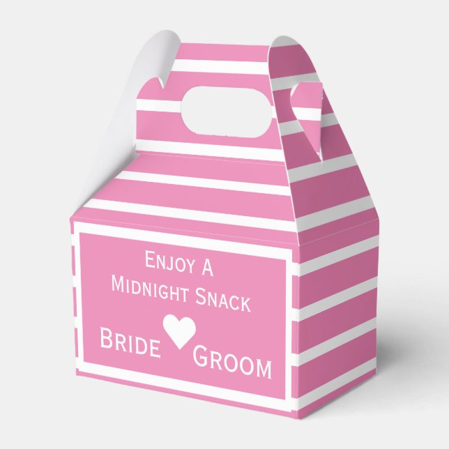 Caixa de Favor do Casamento do Snack Midnight (Frente)