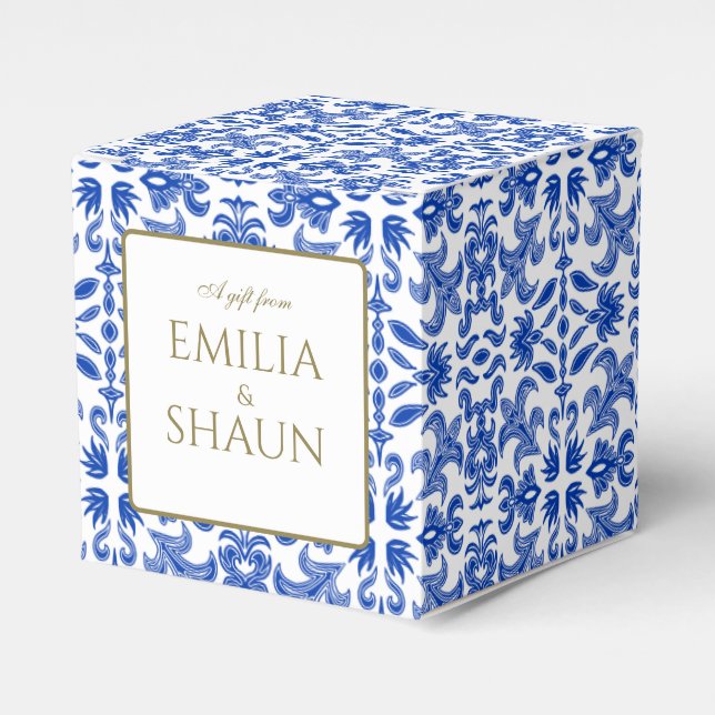 Caixa de Favor do Casamento Mediterrânico (Frente)