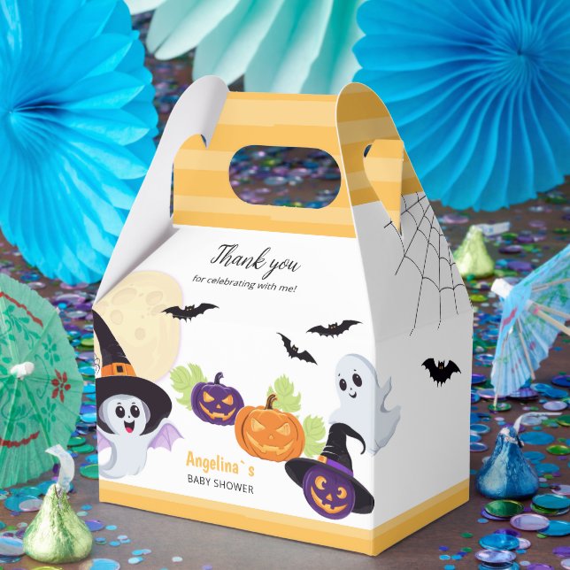 Caixa de favor do chá de fraldas. (Festa)