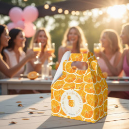 Caixa de Favor do Citrus Orange Slice