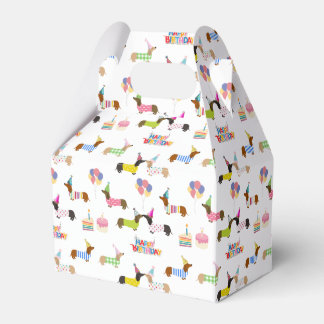 Caixa de Favor do Dachshund Themed