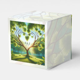 Caixa de Favor do Monograma do Casal Casado