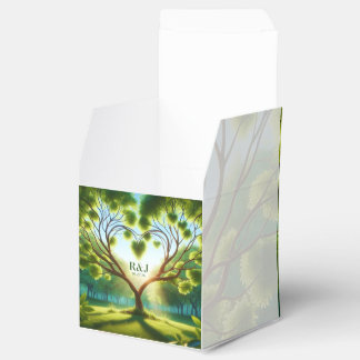 Caixa de Favor do Monograma do Casal Casado