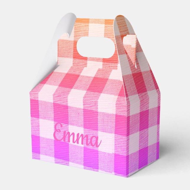 Caixa de Favor do Picnic Arco-Íris (Frente)