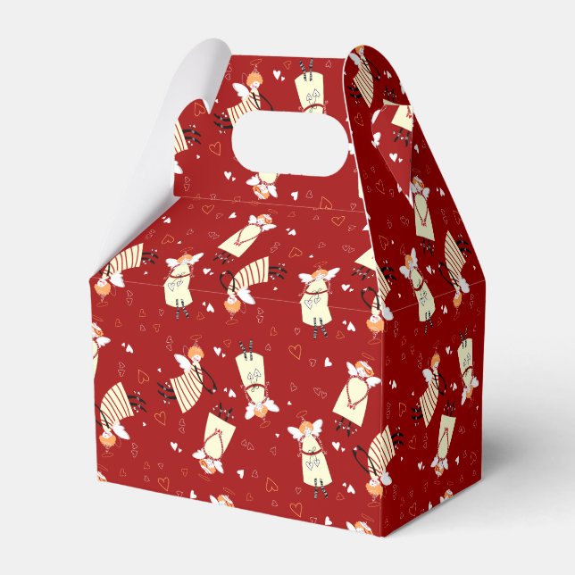 Caixa de Favor dos Anjos de Natal (Verso)