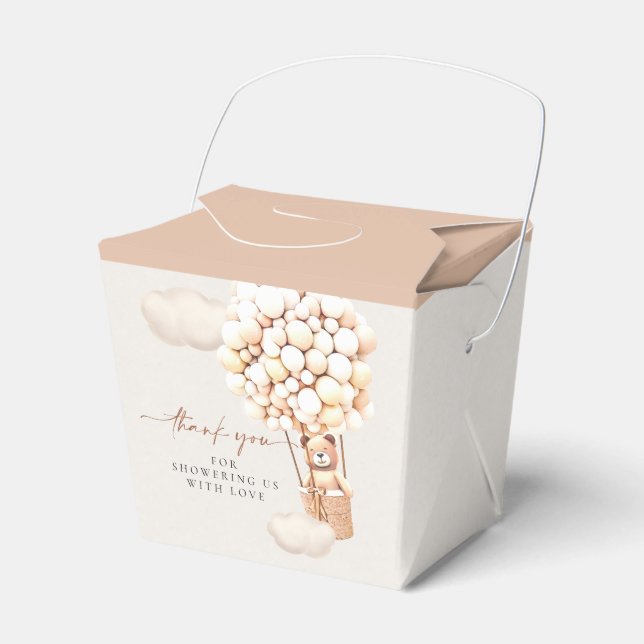 Caixa de Favor dos Balões de Urso Neutro de Gênero (Frente)