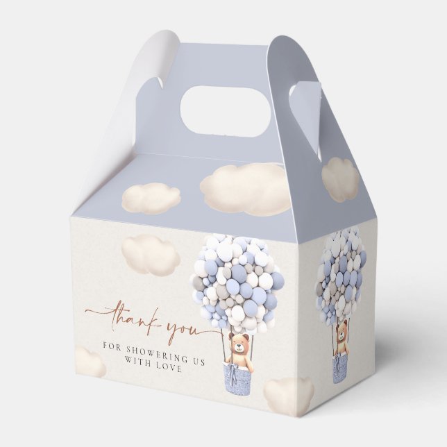 Caixa de Favor dos Balões do Urso Castanho (Frente)