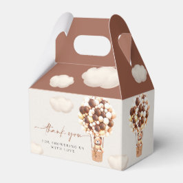 Caixa de Favor dos Balões do Urso Castanho